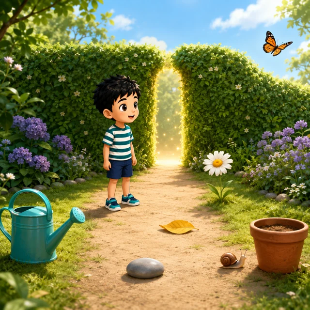 El jardín de Lucas, original